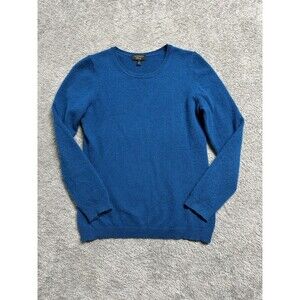 Charter Club Women’s 100% Cashmere Sweater Size S Blue Luxury Soft Pullover